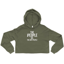 Load image into Gallery viewer, Signature Women's Fleece Crop Hoodie